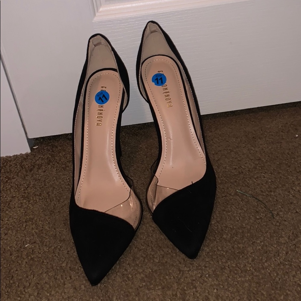 Black heels